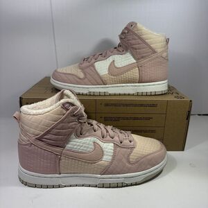 Women’s Nike Dunk High Next Nature Pink Oxford Toasty Size W7/M5.5 DN9909-200 DS